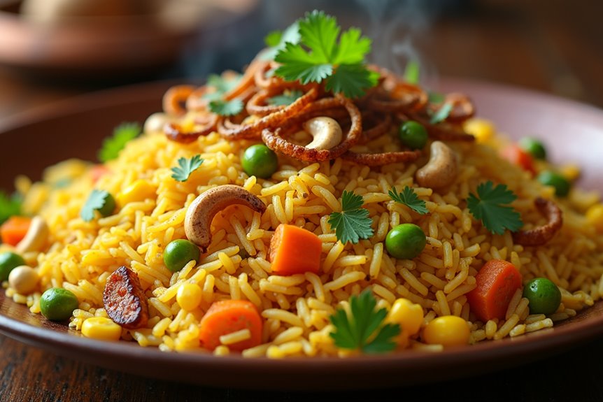 aromatic layered flavorful authentic biryani