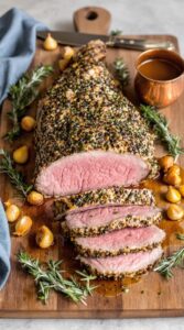aromatic mediterranean lamb dish