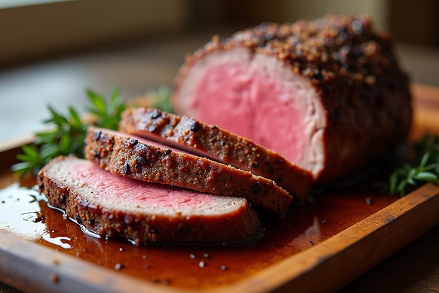 aromatic rump roast slow cooked au jus