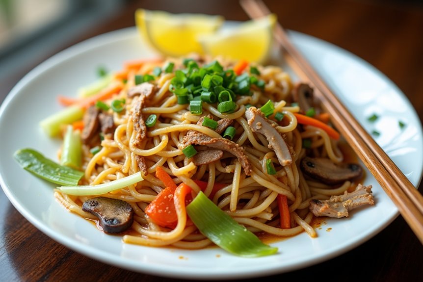 authentic filipino rice noodle dish