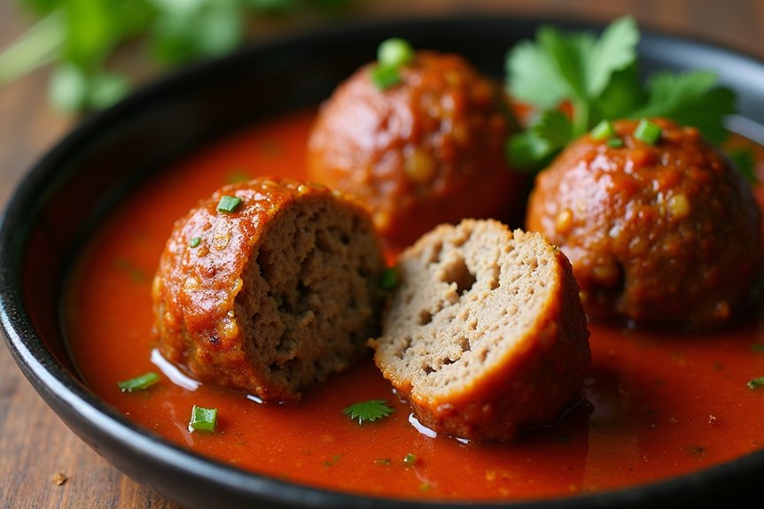 authentic flavorful savory cuban meatballs