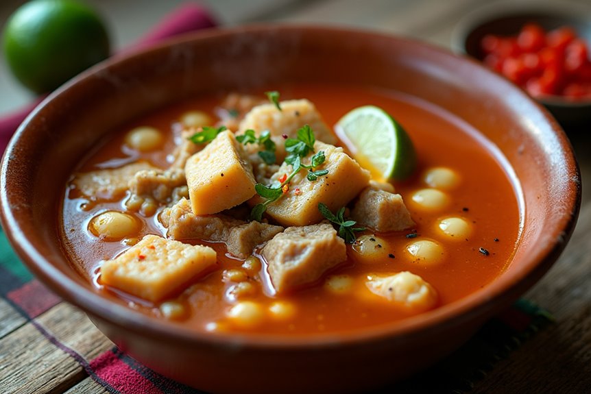 authentic simmered flavorful comforting mexican menudo