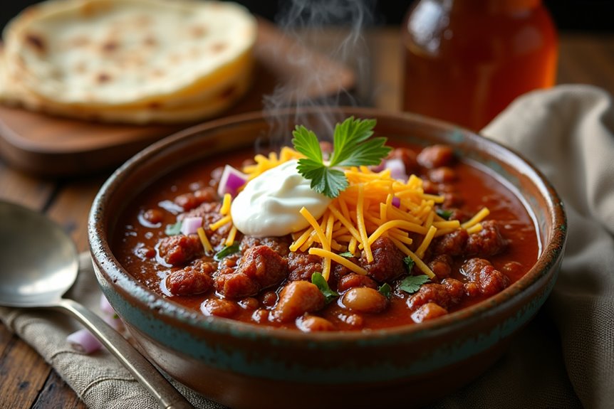 beer kissed chili recipe delight