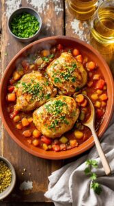 braised chicken comfort food recipe