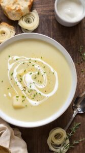 comforting classic potato leek soup