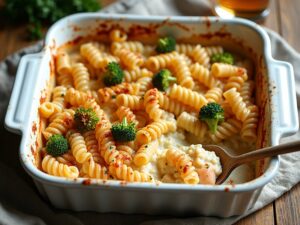 comforting creamy salmon pasta dish