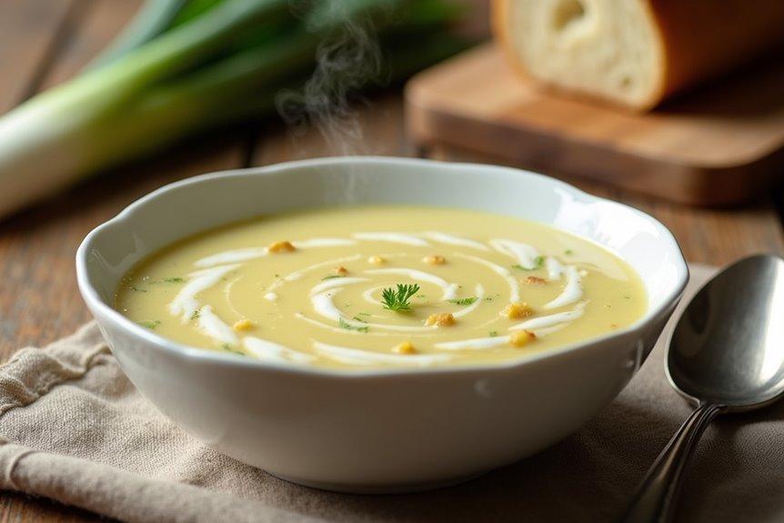 comforting creamy versatile potato leek soup