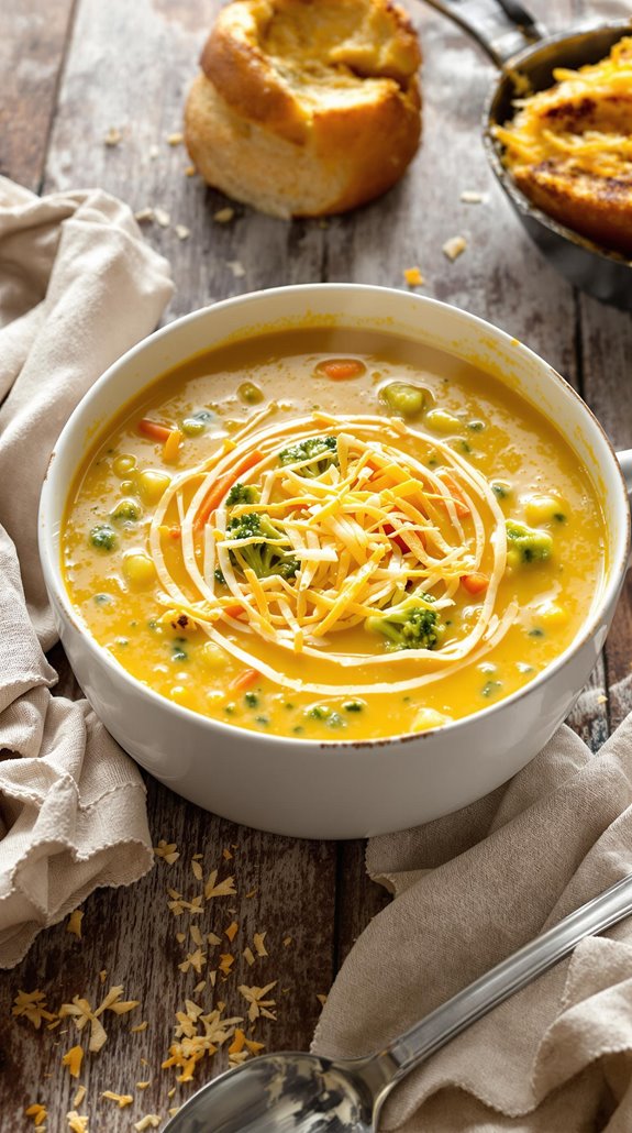 comforting homemade creamy broccoli soup