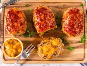 comforting low carb mini meatloaf recipe