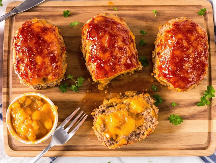 comforting low carb mini meatloaf recipe