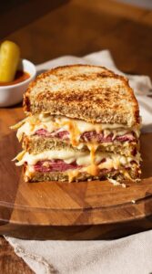 comforting microwave reuben sandwich recipe