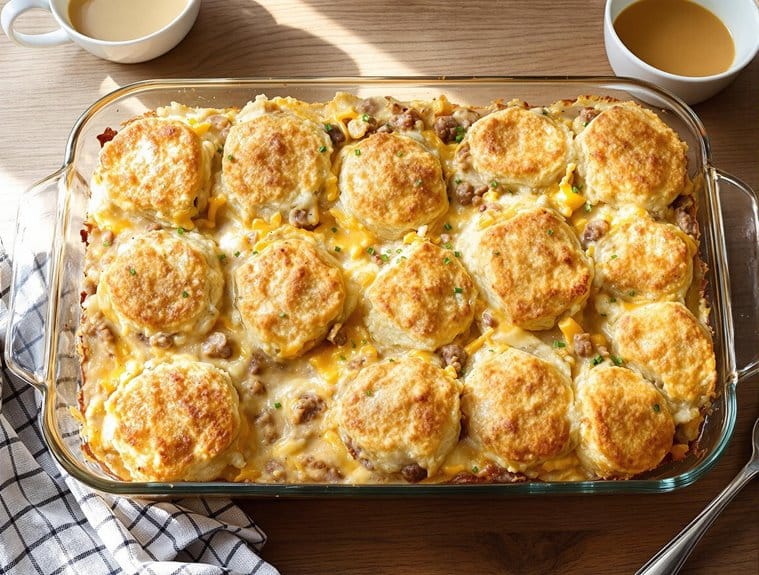 comforting southern breakfast casserole dish