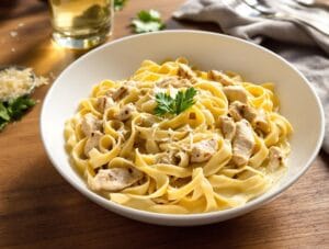 creamy decadent homemade chicken alfredo