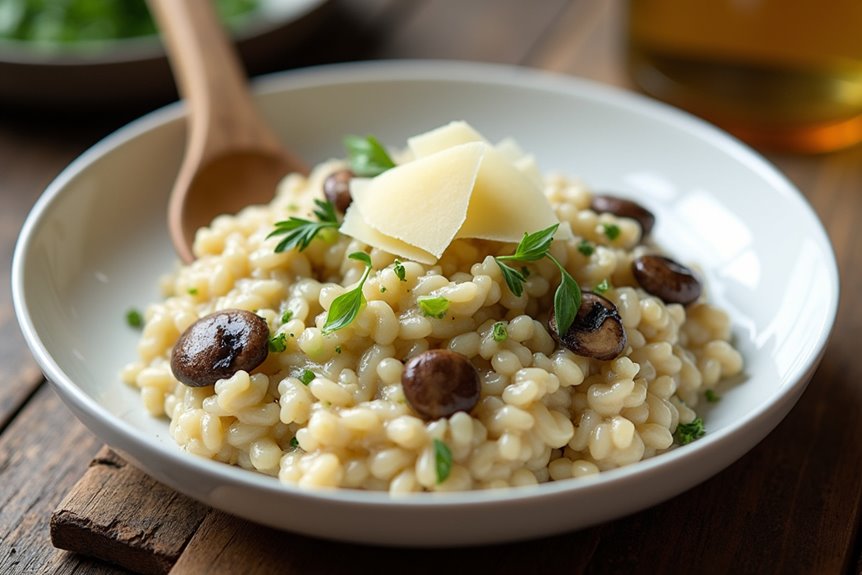 creamy earthy patient customizable risotto