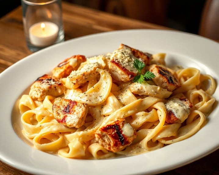 creamy indulgent restaurant quality chicken alfredo