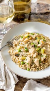 elegant poached chicken comfort dish