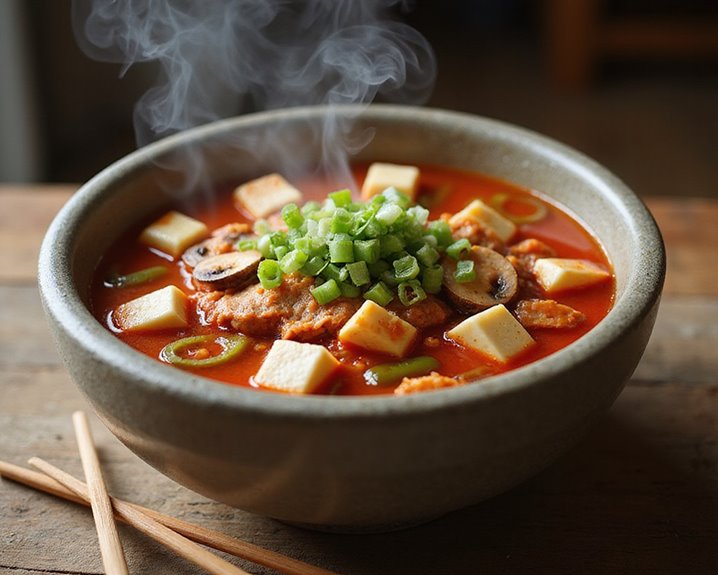 flavorful aromatic comforting korean kimchi stew