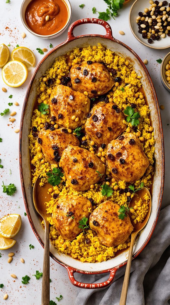 flavorful mediterranean chicken dish