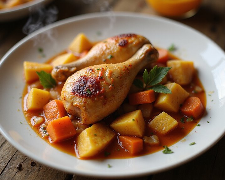 flavorful sweet tangy pineapple chicken afritada