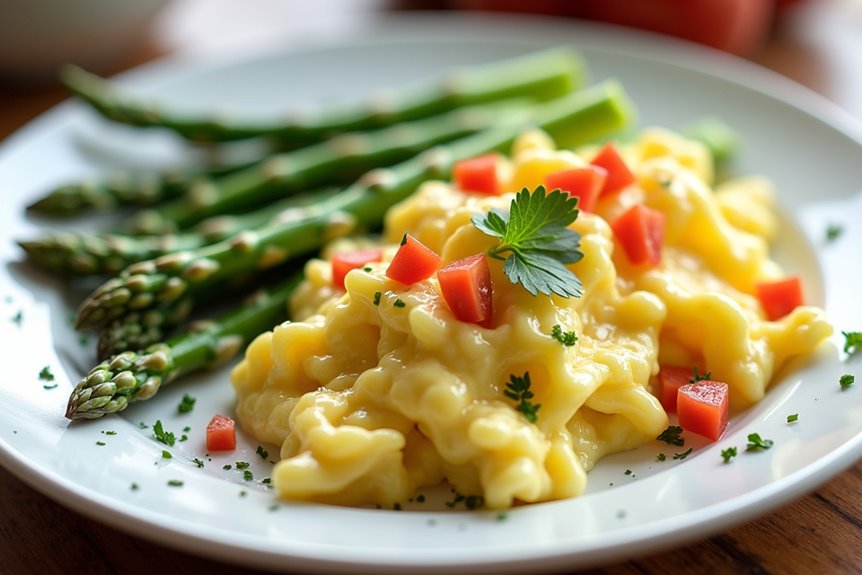 fluffy tender creamy satisfying