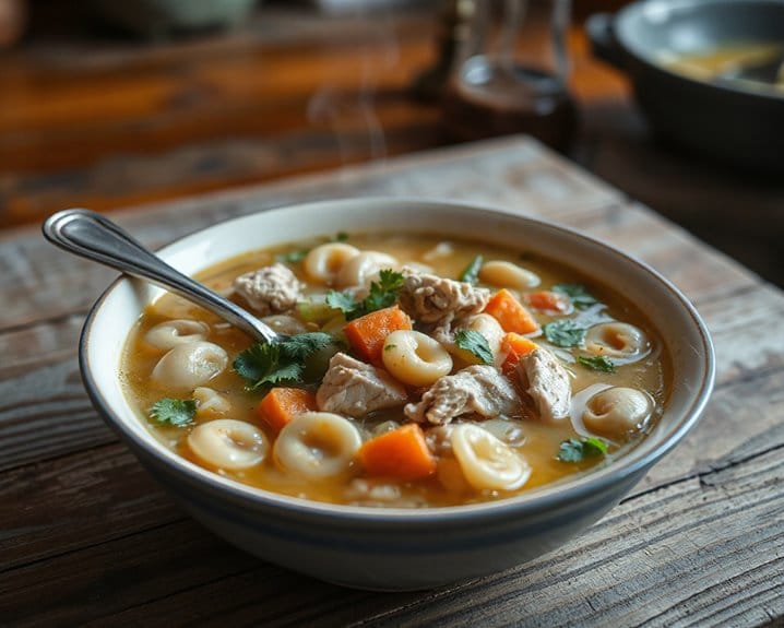 heartwarming homemade chicken noodle soup