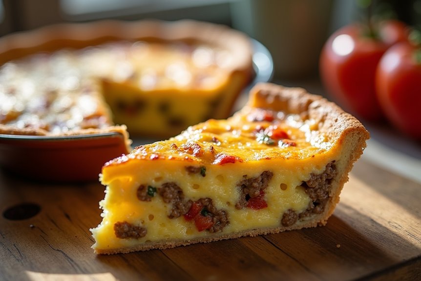 hearty farmhouse breakfast quiche recipe