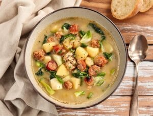 hearty rustic italian sausage stew