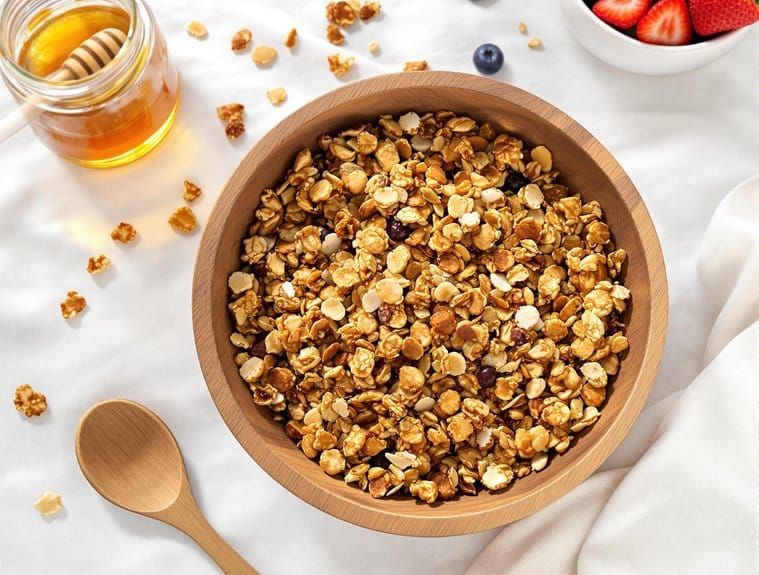 homemade chocolate chip granola cookie recipe
