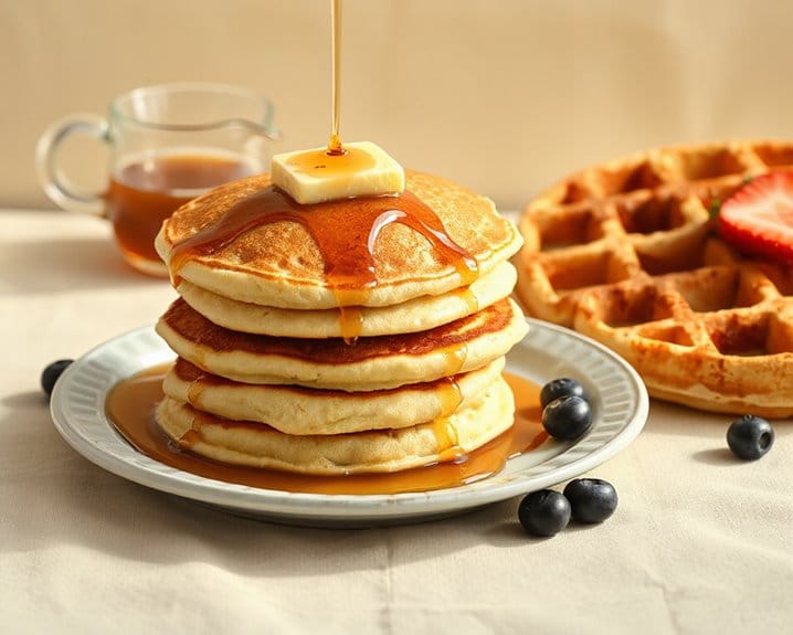 homemade pancake and waffle mix