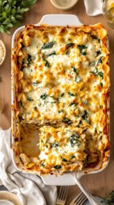 indulgent baked chicken pasta delight