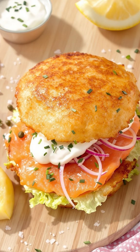 indulgent potato centric sandwich delight