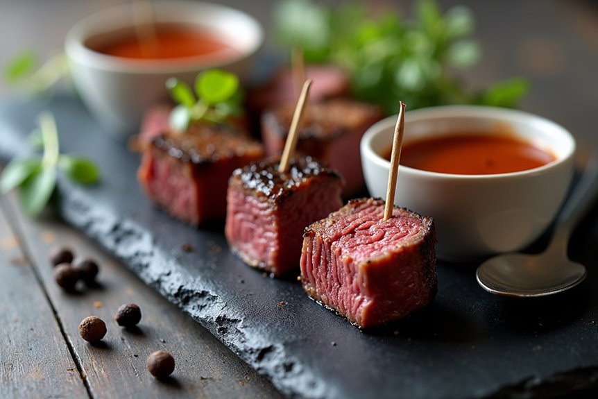 juicy spicy seared irresistible steak bites