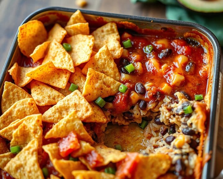 layered flavorful comforting mexican enchilada casserole