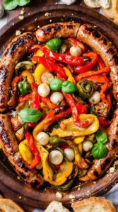 oven roasted italian sausage with peppers