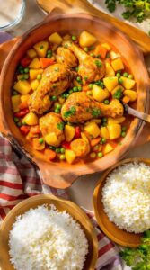 pineapple infused savory chicken dish