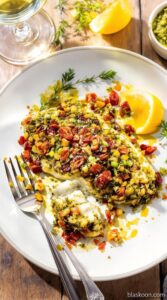 provencal inspired chilean sea bass dish