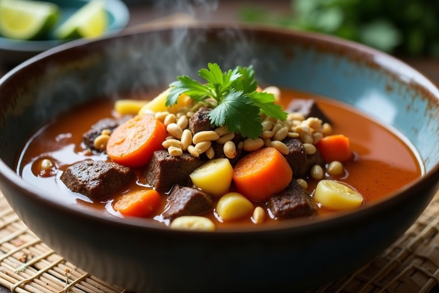 savory aromatic balanced and comforting thai beef stew