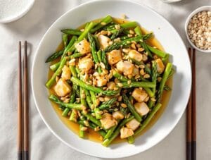 savory seafood vegetable stir fry
