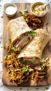 savory smoky turkey wrap delight
