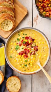 savory southwestern corn chowder