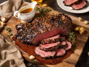 savory tender slow cooked beef roast