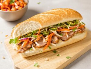 savory vietnamese sandwich delight