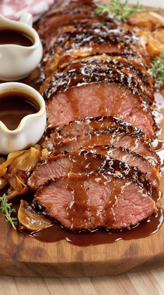 slow cooked tender melt in your mouth brisket