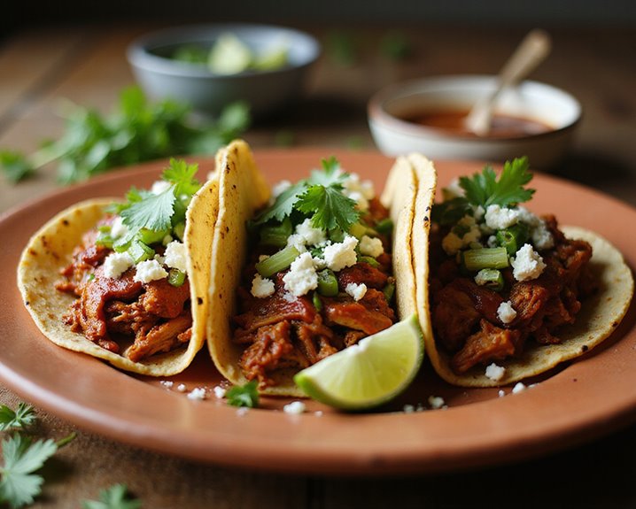 smoky saucy tender mexican inspired chicken tacos