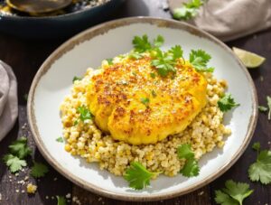 soulful warming turmeric cauliflower steak