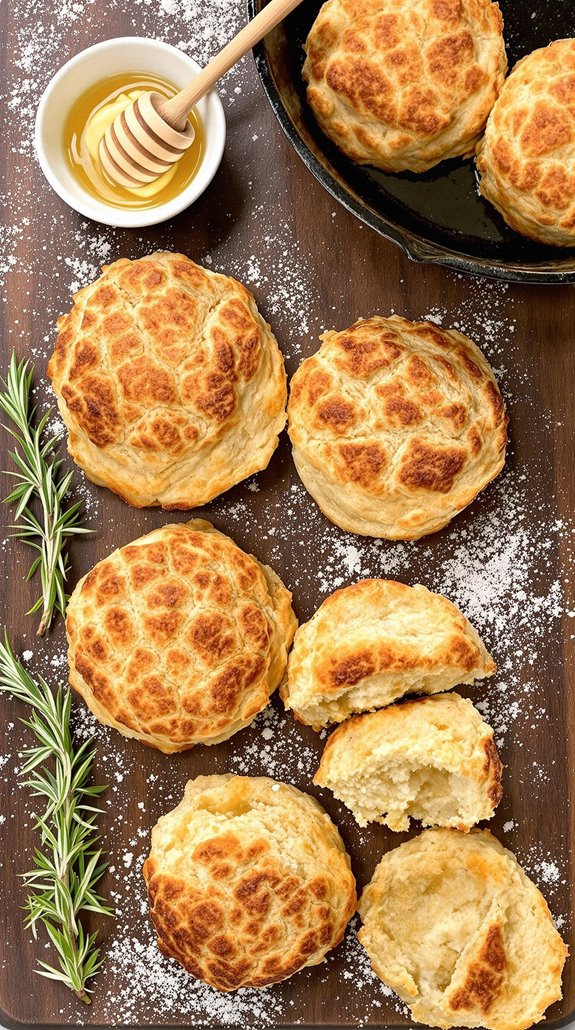 southern fried crispy biscuit