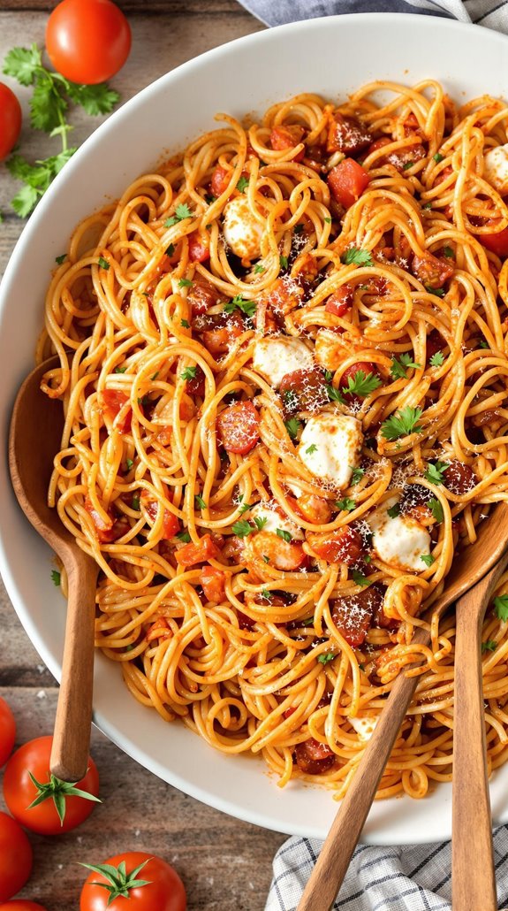 spicy cajun southern fresh pasta