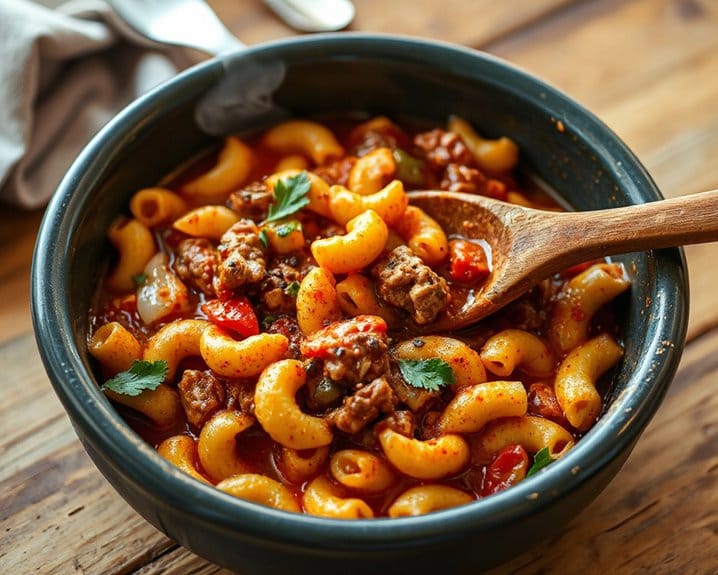 spicy family friendly flavorful goulash recipe