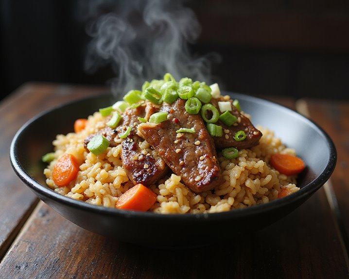 steakhouse style hibachi fried rice masterpiece