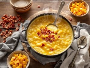 velvety creamy comforting potato soup